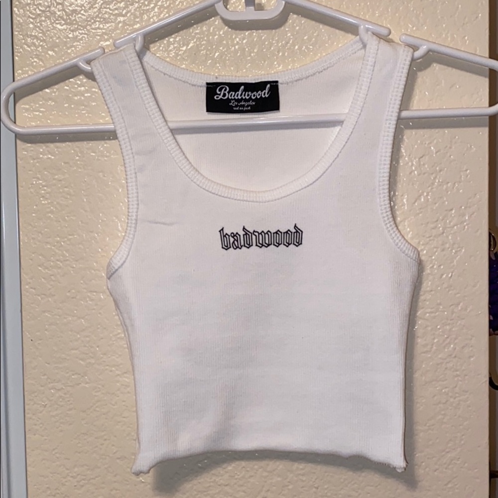 Badwood “Cherubs” crop tank